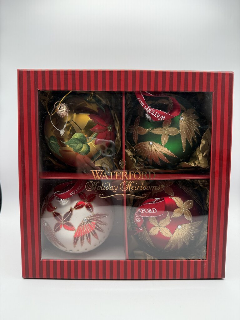 Waterford Holiday Heirlooms Star of Wonder Set of 3 Ornaments /rw