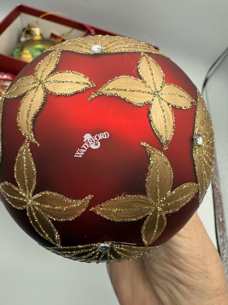 Waterford Holiday Heirlooms Star of Wonder Set of 3 Ornaments /rw