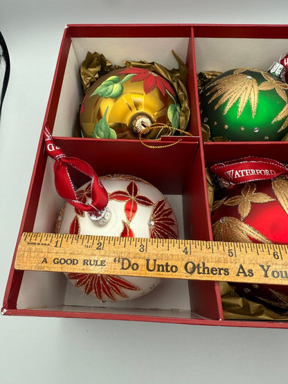 Waterford Holiday Heirlooms Star of Wonder Set of 3 Ornaments /rw