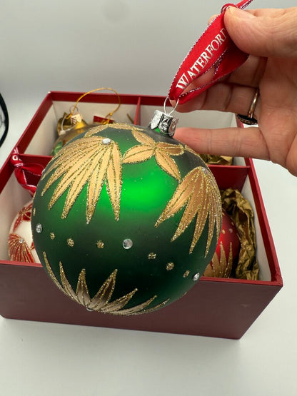 Waterford Holiday Heirlooms Star of Wonder Set of 3 Ornaments /rw