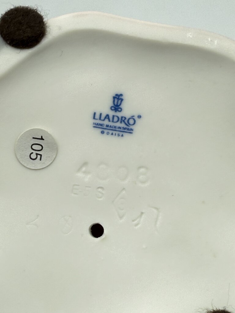 VTG Lladro Wedding Bride & Groom #4808 Cake Topper Figurine RETIRED /ro