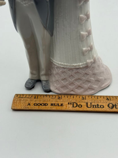 VTG Lladro Wedding Bride & Groom #4808 Cake Topper Figurine RETIRED /ro