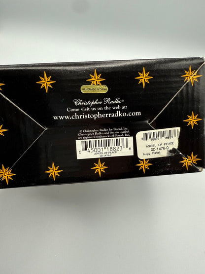 Christopher Radko Ornament Angel of Peace in box /rw