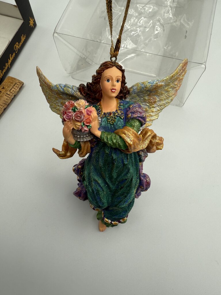 Christopher Radko Ornament Angel of Peace in box /rw