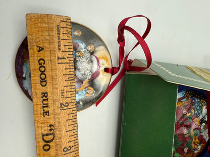 VTG Lot of 4 Bing & Grondahl 1990’ies Ornaments The Santa Collection /ro