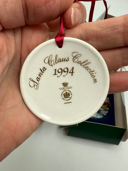 VTG Lot of 4 Bing & Grondahl 1990’ies Ornaments The Santa Collection /ro