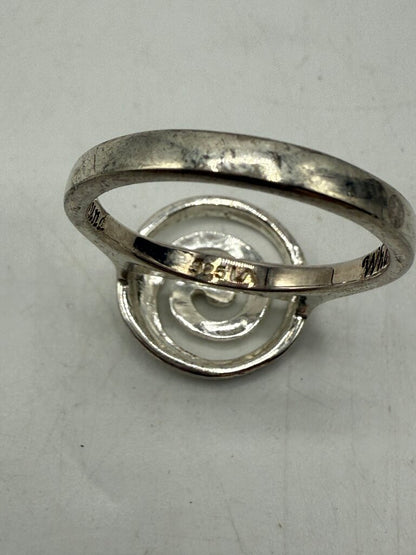 Sterling Silver Ring Size 7 “What Goes Around Comes Around” /ro