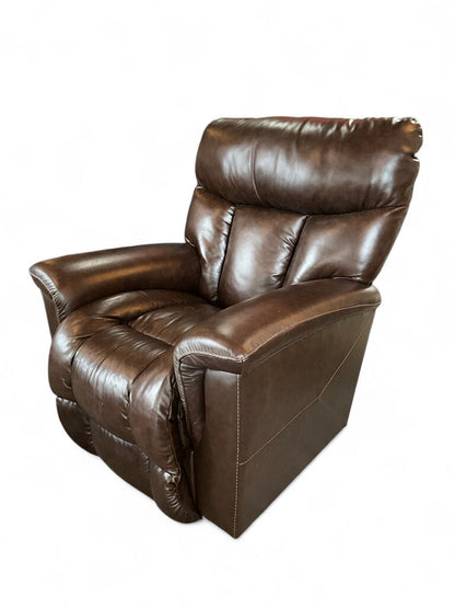 Brown Leather Electric Recliner