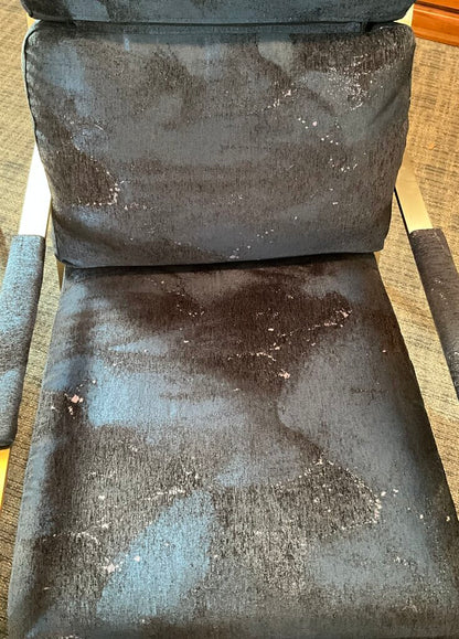 Modern Accent Chair w/ Ottoman