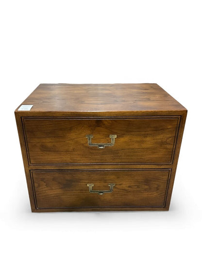 Mid-Century Campaign Nightstand
