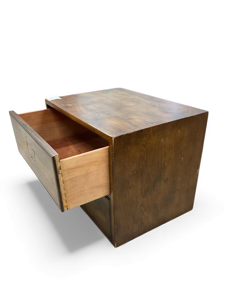 Mid-Century Campaign Nightstand