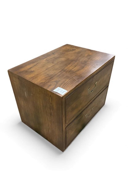 Mid-Century Campaign Nightstand