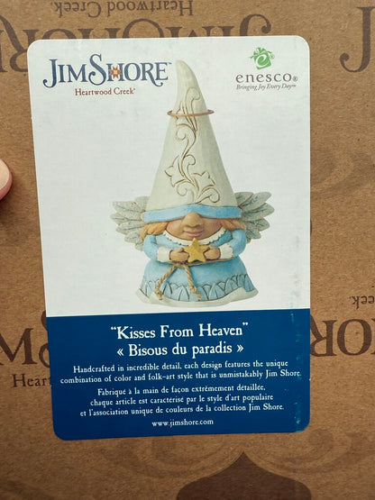 Jim Shore “Kisses From Heaven” Angel Gnome Figure #6012956 NIB /roh