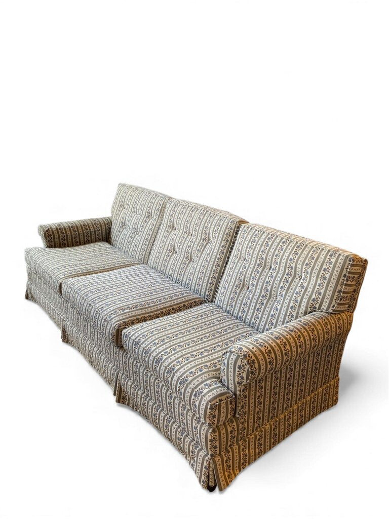 Ethan Allen Blue Floral Couch