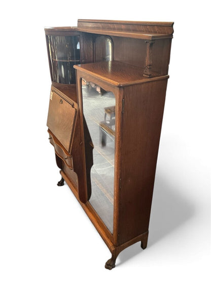 Quarter Sawn Oak Secretary Desk