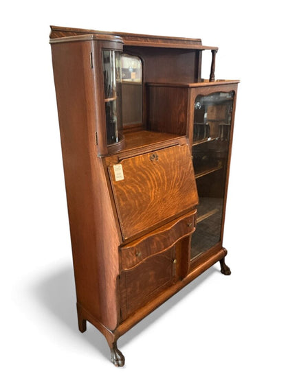 Quarter Sawn Oak Secretary Desk