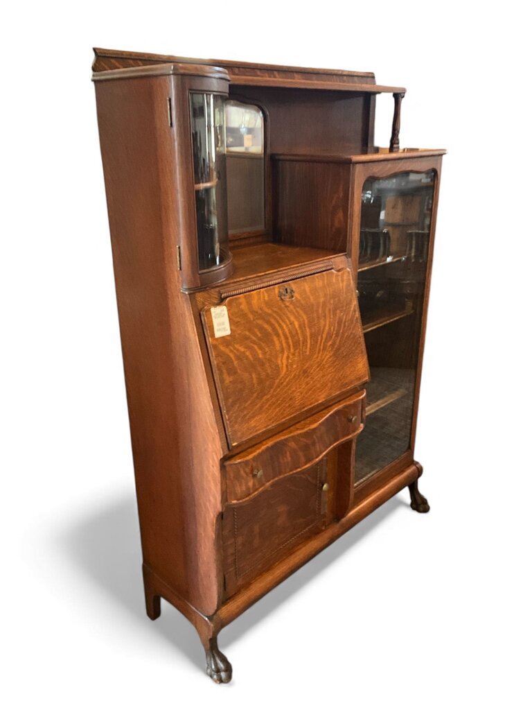 Quarter Sawn Oak Secretary Desk