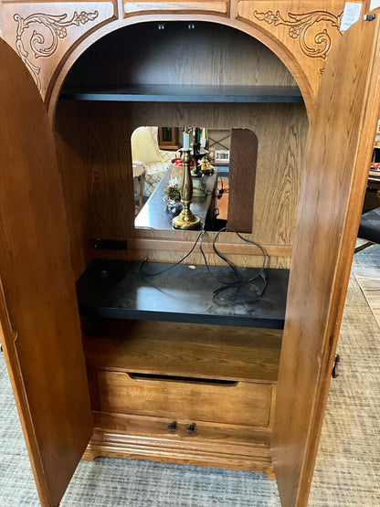 American Drew Armoire Entertainment Cabinet