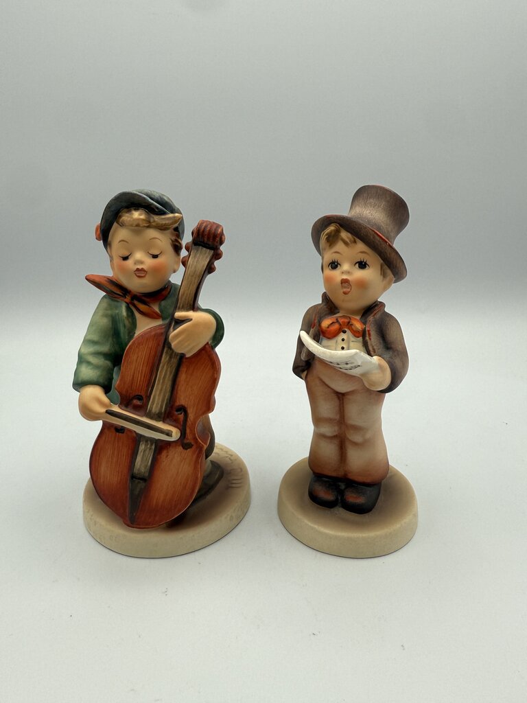 VTG M.J.Hummels “Sweet Music” & Street Singer” Figurines /roh