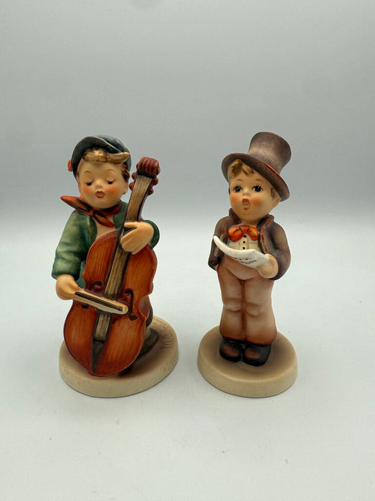 VTG M.J.Hummels “Sweet Music” & Street Singer” Figurines /roh