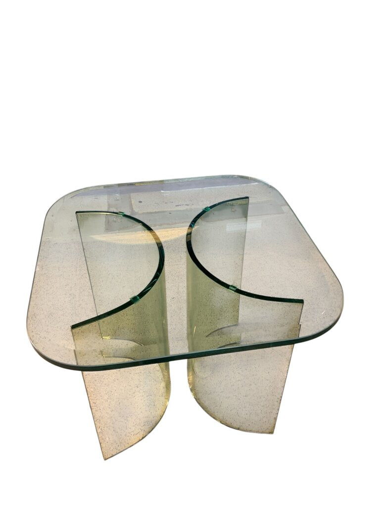 Glass Side Table