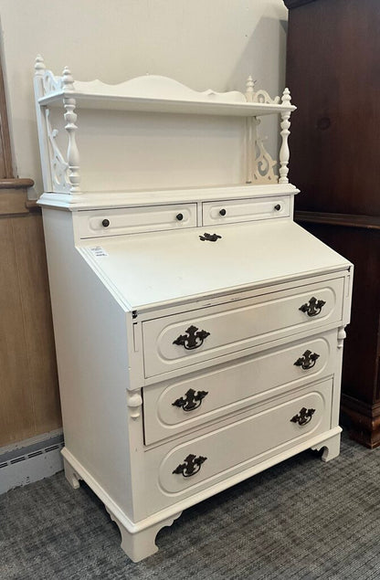 Vintage Secretary Desk With Hutch