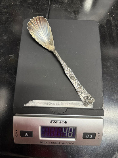 Raspberry Vine by Tiffany & Co. Sterling Silver 7” Serving Spoon 48 Gr /ro