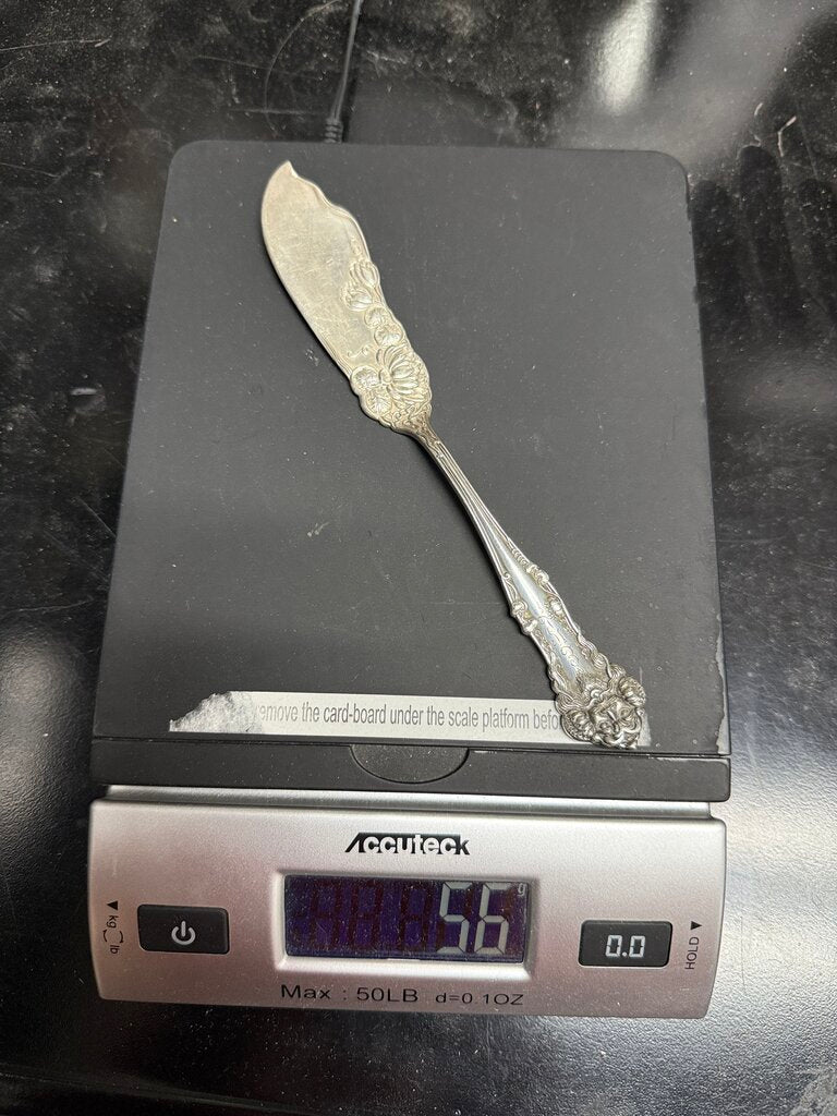 Cleone by International Sterling Silver Master Butter Knife 56Gr /ro