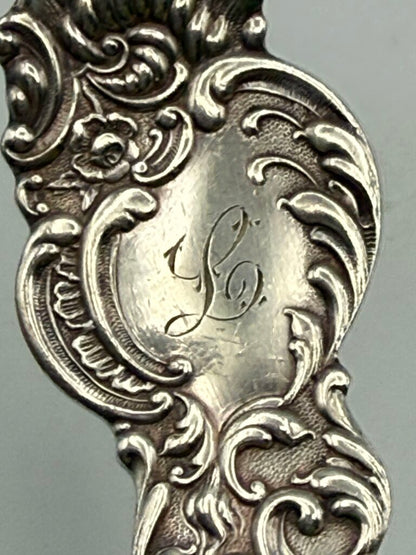 Mixed lot of 6 Silver Plate Serving Spoons, Wallace, 1847 Rogers Bros. /ro