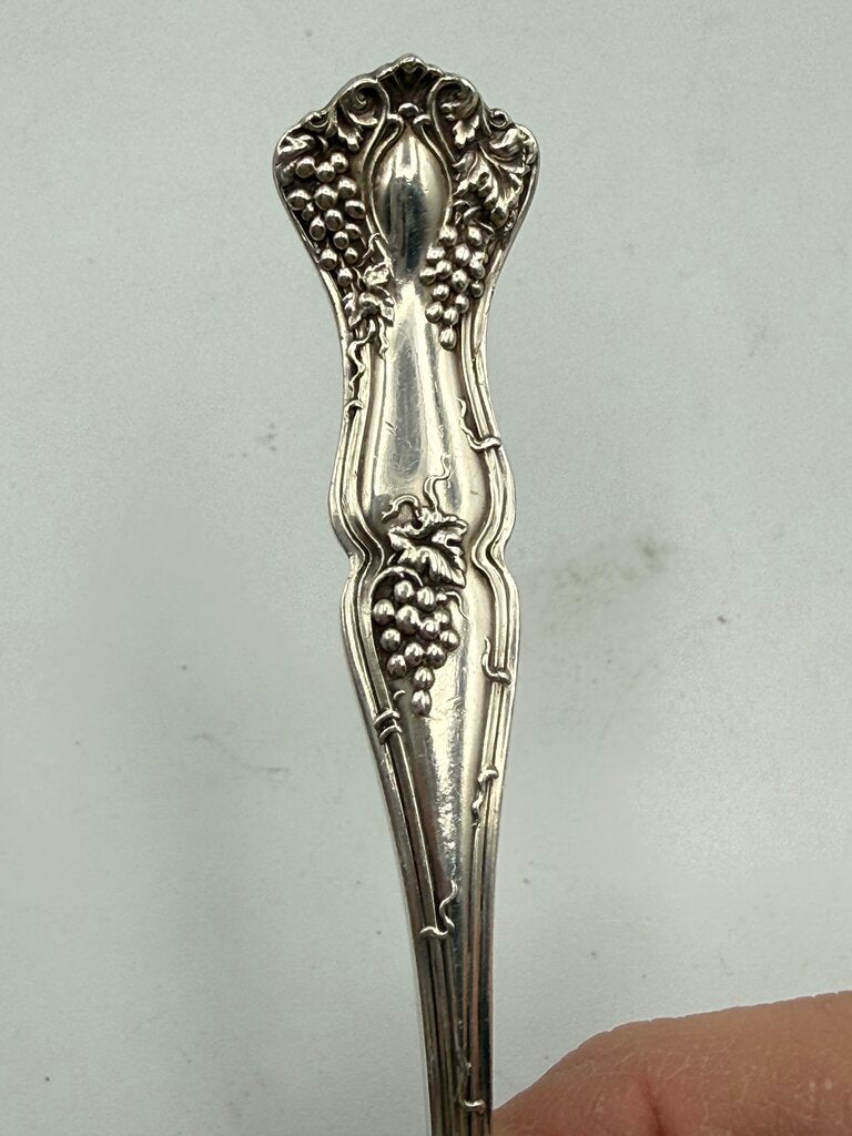 Mixed lot of 6 Silver Plate Serving Spoons, Wallace, 1847 Rogers Bros. /ro