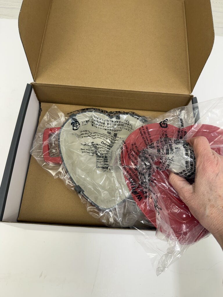 Martha Stewart 2 Qt. Red Heart Shape Enamel Cast Iron Dutch Oven NIB /rw