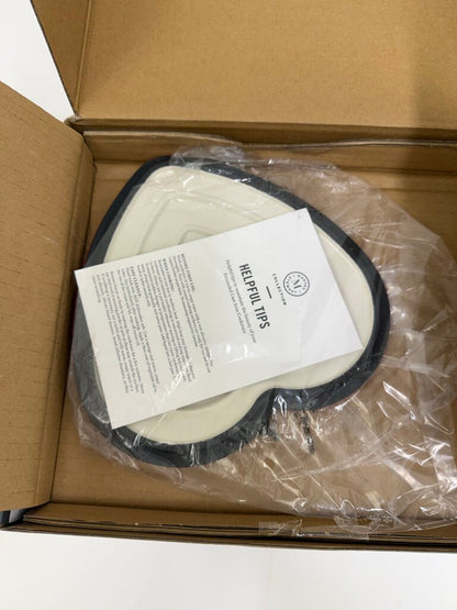 Martha Stewart 2 Qt. Red Heart Shape Enamel Cast Iron Dutch Oven NIB /rw