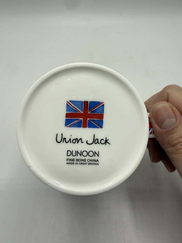 Dunoon Union Jack Fine Bone China Mug 16 oz. /roh