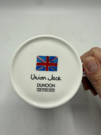 Dunoon Union Jack Fine Bone China Mug 16 oz. /roh