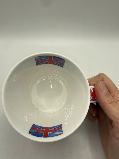 Dunoon Union Jack Fine Bone China Mug 16 oz. /roh