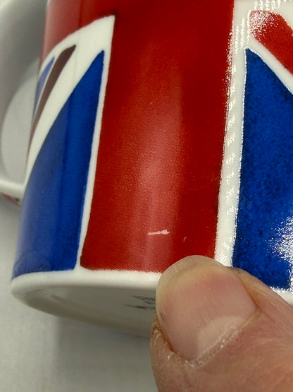 Dunoon Union Jack Fine Bone China Mug 16 oz. /roh