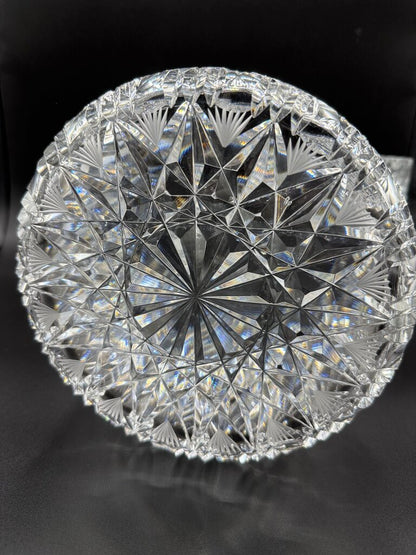 Set of 3 VTG Brilliant Cut Crystal Nesting Bowls /ro