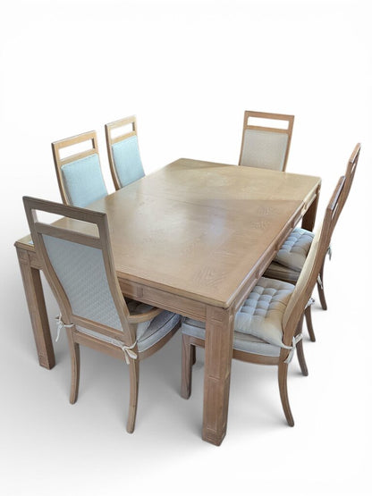 Dining Table w/ 8 Chairs
