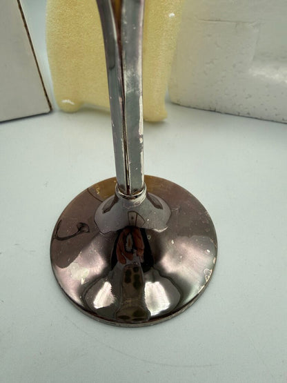 VTG Shannon Crystal Bird of Paradise Crystal Sculpture by Godinger /ro