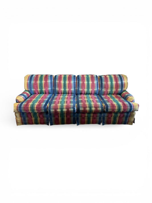 Plaid 4 Seater Couch