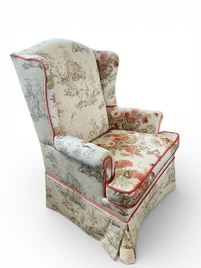 Floral Sanctuary Arm Chair