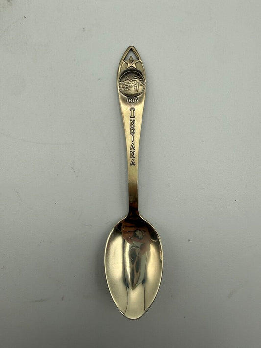 Vintage Sterling Silver Souvenir Spoon 1916 Indiana /ro