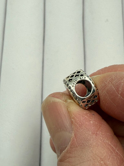 Pandora Sterling Silver Charms Mrs. Wise, Grandma /ro