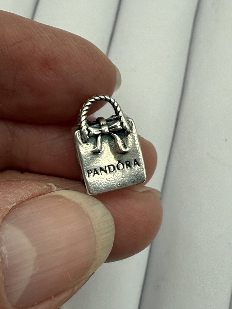 Set of 3 Authentic Pandora Handbag Charms/Beads /ro