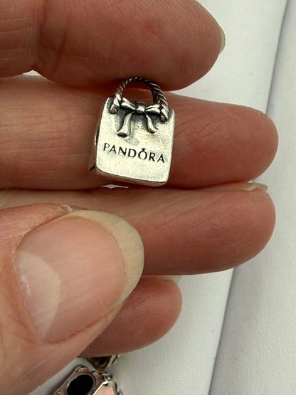 Set of 3 Authentic Pandora Handbag Charms/Beads /ro