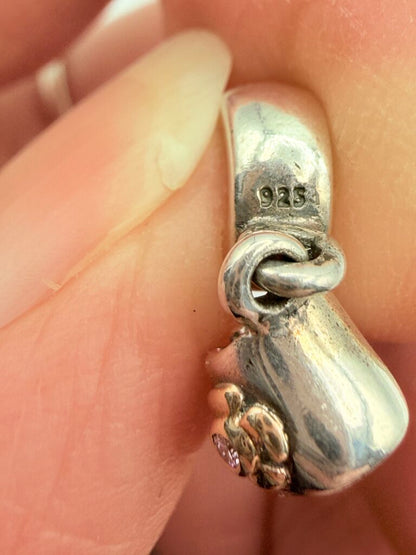 Pandora set of 5 Dangle Charms Sterling Silver Jewelry /ro