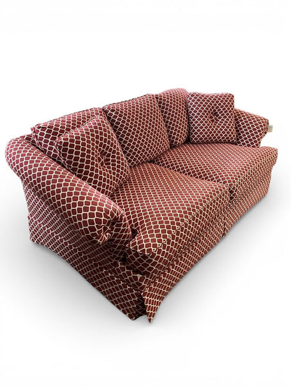 Geometric Patterned Couch