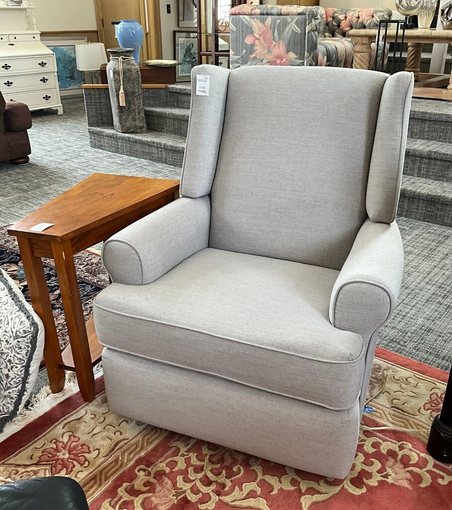 Grey Rocking Recliner