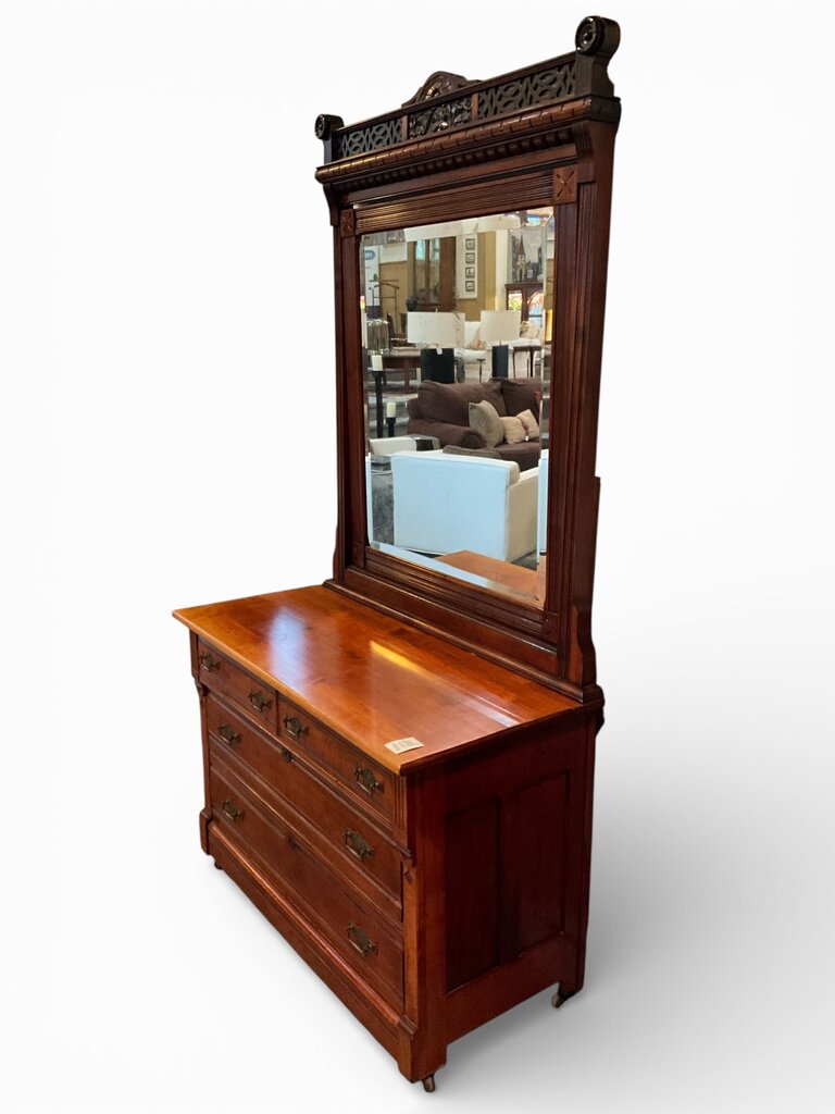 Antique 1928 Eastlake-Styled Vanity