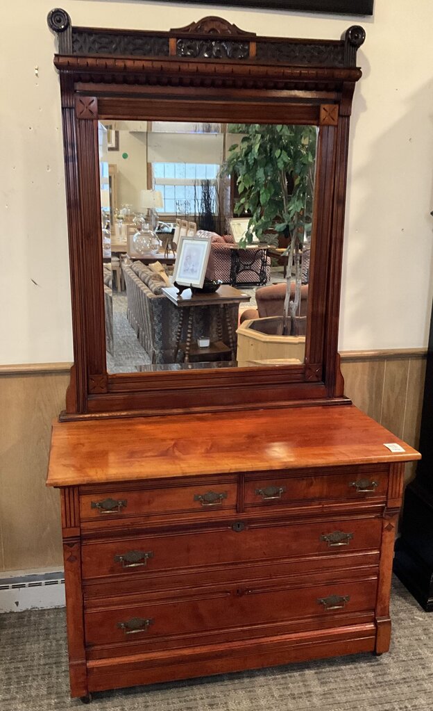 Antique 1928 Eastlake-Styled Vanity